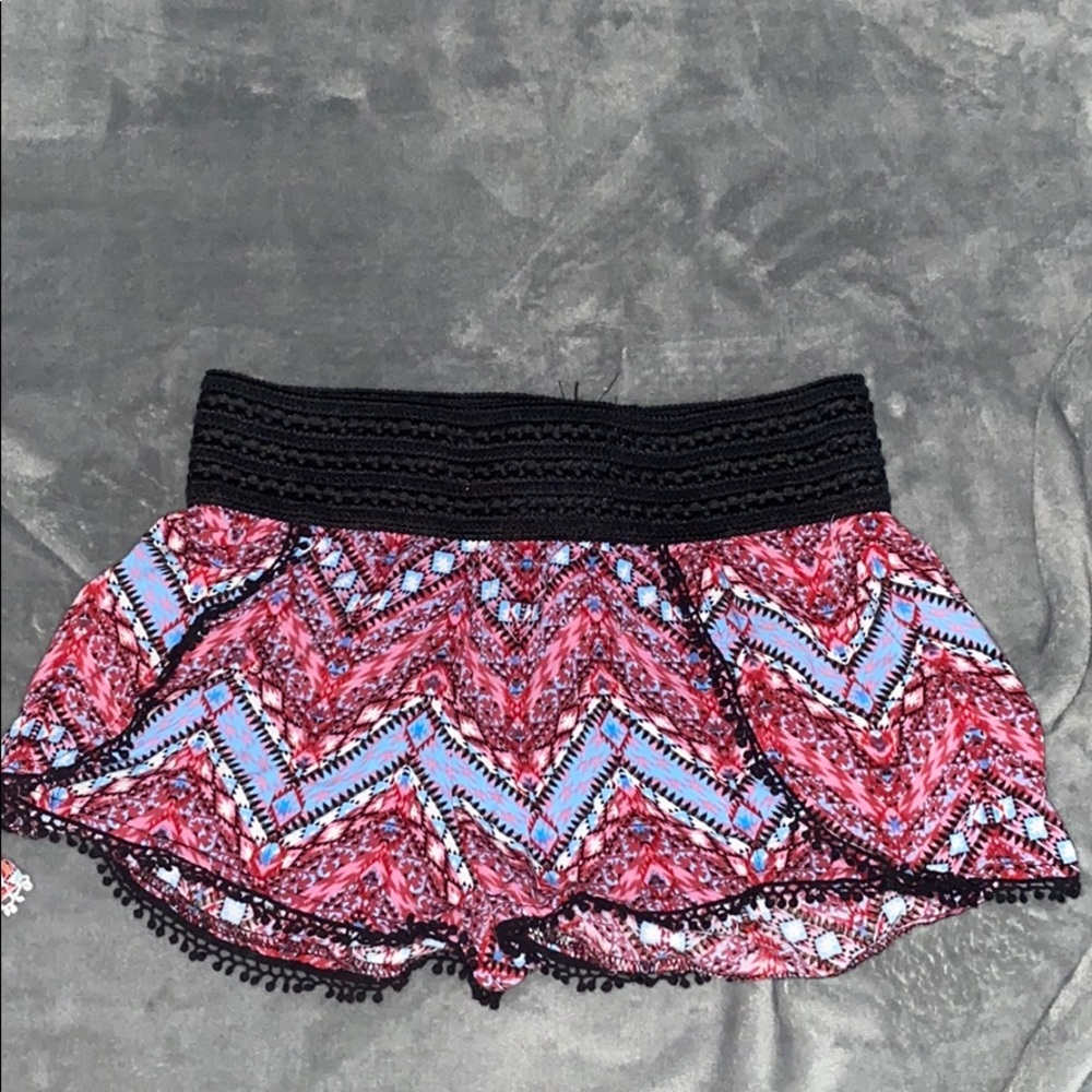 Floral patterned shorts